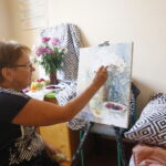 Plener w Chęcinach Towarzystwa Przyjaciół Sztuk Pięknych / Marzena Mąkosa / Radio Kielce