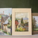 Plener w Chęcinach Towarzystwa Przyjaciół Sztuk Pięknych / Marzena Mąkosa / Radio Kielce