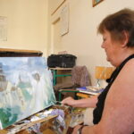 Plener w Chęcinach Towarzystwa Przyjaciół Sztuk Pięknych / Marzena Mąkosa / Radio Kielce