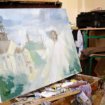 Plener w Chęcinach Towarzystwa Przyjaciół Sztuk Pięknych / Marzena Mąkosa / Radio Kielce