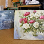 Plener w Chęcinach Towarzystwa Przyjaciół Sztuk Pięknych / Marzena Mąkosa / Radio Kielce