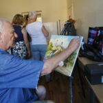 Plener w Chęcinach Towarzystwa Przyjaciół Sztuk Pięknych / Marzena Mąkosa / Radio Kielce