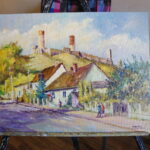 Plener w Chęcinach Towarzystwa Przyjaciół Sztuk Pięknych / Marzena Mąkosa / Radio Kielce