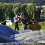 Pińczowska Fiesta Balonowa na 20-lecie Powiatu Pińczowskiego / Marzena Mąkosa / Radio Kielce