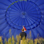 Pińczowska Fiesta Balonowa na 20-lecie Powiatu Pińczowskiego / Marzena Mąkosa / Radio Kielce