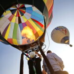 Pińczowska Fiesta Balonowa na 20-lecie Powiatu Pińczowskiego / Marzena Mąkosa / Radio Kielce