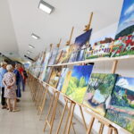 XV Międzynarodowy Plener Malarski. Pocztówki Chęcińskie 2018 / Marzena Mąkosa / Radio Kielce