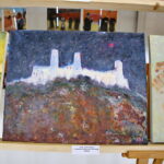 XV Międzynarodowy Plener Malarski. Pocztówki Chęcińskie 2018 / Marzena Mąkosa / Radio Kielce