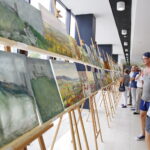 XV Międzynarodowy Plener Malarski. Pocztówki Chęcińskie 2018 / Marzena Mąkosa / Radio Kielce