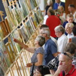 XV Międzynarodowy Plener Malarski. Pocztówki Chęcińskie 2018 / Marzena Mąkosa / Radio Kielce