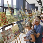 XV Międzynarodowy Plener Malarski. Pocztówki Chęcińskie 2018 / Marzena Mąkosa / Radio Kielce