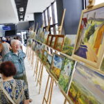 XV Międzynarodowy Plener Malarski. Pocztówki Chęcińskie 2018 / Marzena Mąkosa / Radio Kielce