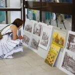 XV Międzynarodowy Plener Malarski. Pocztówki Chęcińskie 2018 / Marzena Mąkosa / Radio Kielce