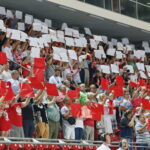 Mecz Polska - Kamerun / Marzena Mąkosa / Radio Kielce