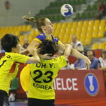 Młodzieżowe Mistrzostwa Świata kobiet do lat 18. Korea Południowa - Szwecja (mecz o 3 miejsce) / Marzena Mąkosa / Radio Kielce