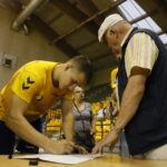 Spotkanie drużyny PGE Vive z kibicami / Marzena Mąkosa / Radio Kielce