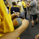 Spotkanie drużyny PGE Vive z kibicami / Marzena Mąkosa / Radio Kielce