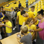 Spotkanie drużyny PGE Vive z kibicami / Marzena Mąkosa / Radio Kielce