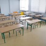 Sala lekcyjna w Szkole Podstawowej im. Ks. P. Ściegiennego w Bilczy / Marzena Mąkosa / Radio Kielce