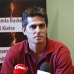 Konferencja dotycząca Międzynarodowego Turnieju Koszykówki i funkcjonowania Szkolnych Młodzieżowych Ośrodków Koszykówki / Marzena Mąkosa / Radio Kielce