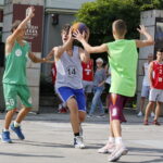 Finał Wakacji z Koszykówką na Placu Artystów w Kielcach / Marzena Mąkosa / Radio Kielce