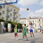 Finał Wakacji z Koszykówką na Placu Artystów w Kielcach / Marzena Mąkosa / Radio Kielce