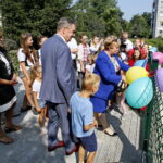 Otwarcie placu zabaw na osiedlu Ściegiennego / Marzena Mąkosa / Radio Kielce