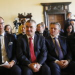 Spotkanie Miast Partnerskich - uroczystość wręczenia Kielcom nagrody Rady Europy / Marzena Mąkosa / Radio Kielce