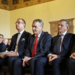 Spotkanie Miast Partnerskich - uroczystość wręczenia Kielcom nagrody Rady Europy / Marzena Mąkosa / Radio Kielce