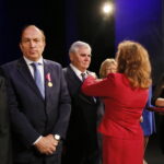 Jubileusz 90-lecia Energetyki Okręgu Radomsko-Kieleckiego. Wręczanie odznaczeń przez Agatę Wojtyszek - wojewodę świętokrzyską / Marzena Mąkosa / Radio Kielce