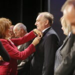 Jubileusz 90-lecia Energetyki Okręgu Radomsko-Kieleckiego. Wręczanie odznaczeń przez Agatę Wojtyszek - wojewodę świętokrzyską / Marzena Mąkosa / Radio Kielce