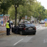 Wypadek na ulicy Paderewskiego w Kielcach / Robert Felczak / Radio Kielce