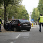 Wypadek na ulicy Paderewskiego w Kielcach / Robert Felczak / Radio Kielce