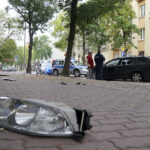 Wypadek na ulicy Paderewskiego w Kielcach / Robert Felczak / Radio Kielce