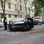 Wypadek na ulicy Paderewskiego w Kielcach / Robert Felczak / Radio Kielce