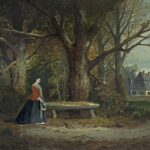 Obraz autorstwa Józefa Szermentowskiego "Wspomnienia" / Muzeum Narodowe