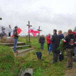 Upamiętnienie oddziału wachmistrza Tomasza Wójcika Tarzana w 75. rocznicę likwidacji wysokiego rangą generała Kurta Rennera / Emilia Sitarska / Radio Kielce