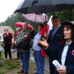 Upamiętnienie oddziału wachmistrza Tomasza Wójcika Tarzana w 75. rocznicę likwidacji wysokiego rangą generała Kurta Rennera / Emilia Sitarska / Radio Kielce