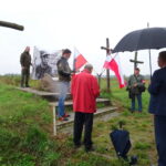 Upamiętnienie oddziału wachmistrza Tomasza Wójcika Tarzana w 75. rocznicę likwidacji wysokiego rangą generała Kurta Rennera / Emilia Sitarska / Radio Kielce