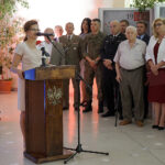 Wernisaż wystawy „W drodze do Niepodległości” w Świętokrzyskim Urzędzie Wojewódzkim. Na zdjęciu: Agata Wojtyszek - wojewoda świętokrzyski / Aneta Strzępka / Radio Kielce