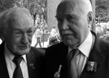 Marian Wojdan (z lewej) w towarzystwie prezydenta RP na uchodźstwie Ryszarda Kaczorowskiego / arch. prywatne