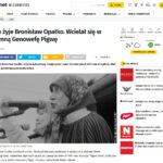 Nie żyje Bronisław Opałko. Polskie media o śmierci „Genowefy Pigwy” / Internet / Onet Wiadomości