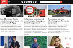Nie żyje Bronisław Opałko. Polskie media o śmierci „Genowefy Pigwy” / Internet / PAP