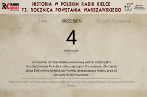 04.09. Kartka z kalendarza powstańczego / Muzeum Powstania Warszawskiego / 04.09. Kartka z kalendarza powstańczego