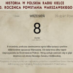 08.09. Kartka z powstańczego kalendarza / Muzeum Powstanie Warszawskiego
