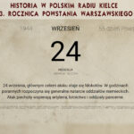 Powstanie Warszawskie - kartka z powstańczego kalendarza 24 września 1944 / Muzeum Powstania Warszawskiego