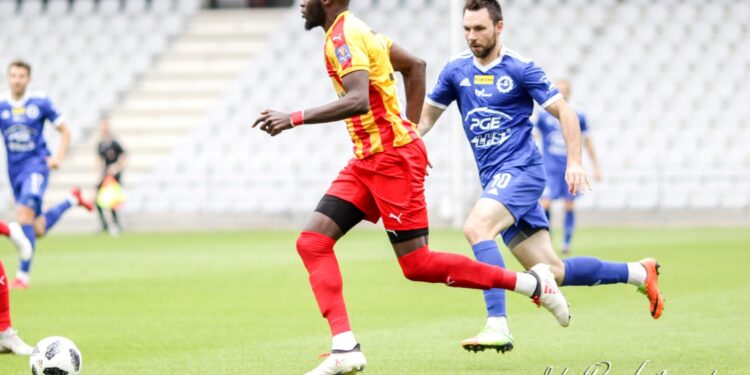 Korona Kielce - Stal Mielec. Na zdjęciu: Djibril Diaw / Paweł Jańczyk / Korona Kielce