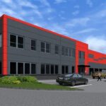 Wizualizacja Centrum Logistycznego w Chęcinach / Urząd Gminy i Miasta w Chęcinach