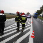 Wypadek w Brzegach / Jarosław Kubalski / Radio Kielce