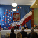 Wizyta Ministra Inwestycji i Rozwoju Jerzego Kwiecińskiego w regionie świętokrzyskim. Od lewej: Anna Krupka - poseł PiS, Jerzy Kwieciński - Minister Inwestycji i Rozwoju, Agata Wojtyszek - wojewoda świętokrzyski, Maria Zuba - poseł PiS / Michał Kita / Radio Kielce